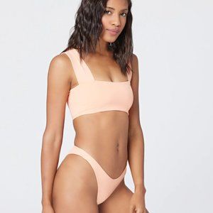 L*Space Set Parker Bikini Top & Cabana Bottom in Tangy NWT